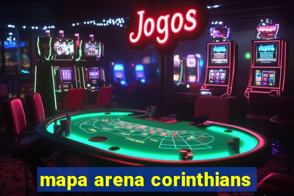 mapa arena corinthians